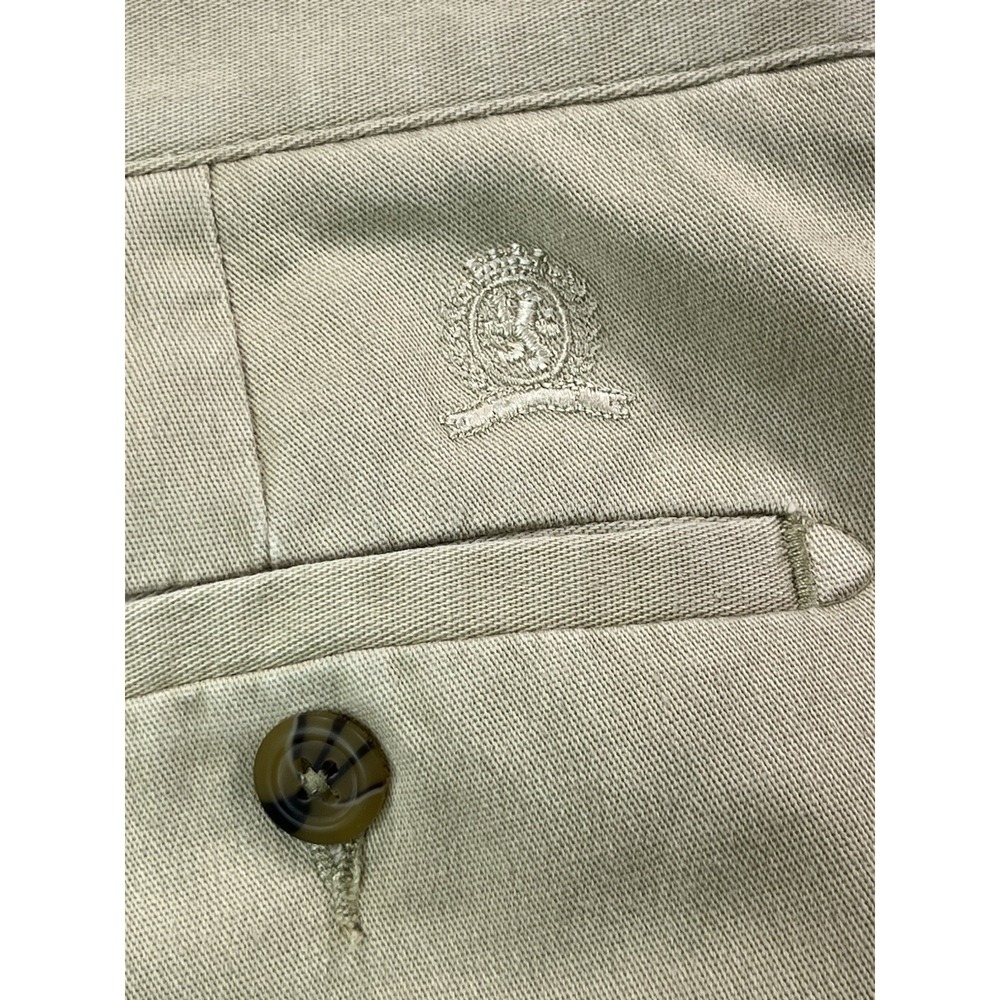 Tommy Hilfiger Mens 36 x 32 Pants Chino Light Khaki - Picture 9 of 13